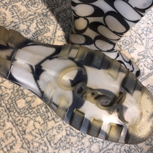 Coach Rain Boots - Picture 3 of 3